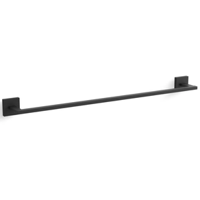 Porta-Toalha-Barra-de-61cm-Square-Black-Matte-Kohler