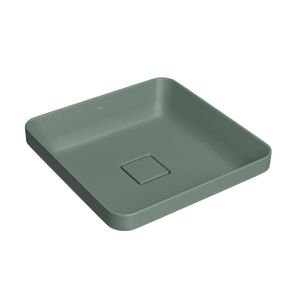 Cuba de Sobrepor Quadrado de 40cm L.21040.49 Sálvia Deca