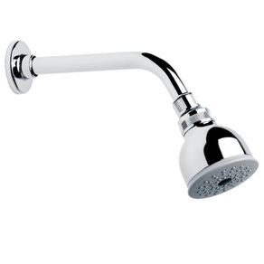 Chuveiro Redondo de Parede Ganges Cromado Celite