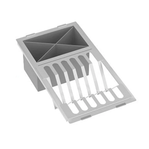 Escorredor de Pratos e Talheres para Cuba Quadratino Gourmet Ref. 00231 Debacco