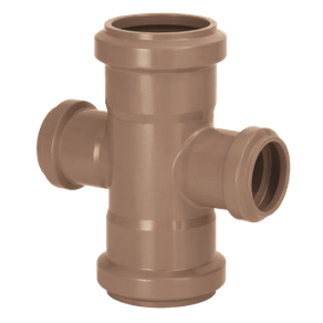 Cruzeta Redução PBA sem Anel de 75x50mm Amanco Wavin