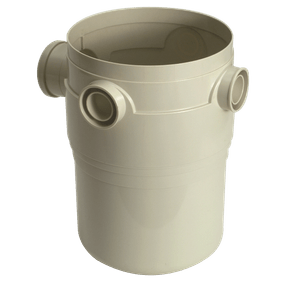 Corpo da Caixa de Gordura de 300mm Amanco Wavin