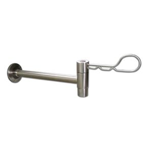 Torneira Clínica para Lavatório de Parede Ref. 6559012 Inox Wog