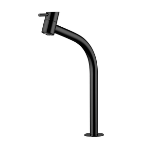 Torneira para Lavatório de Mesa com Bica Alta Swan 1198 B42 Black Lorenzetti