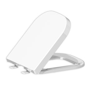 Assento Sanitário Termofixo com Soft Close para Bacia Piano Branco Tupan