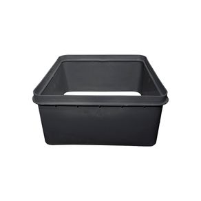 Prolongador para Caixa de Gordura Quadrada de 410x200mm Ref. 1747 Preto Estrela