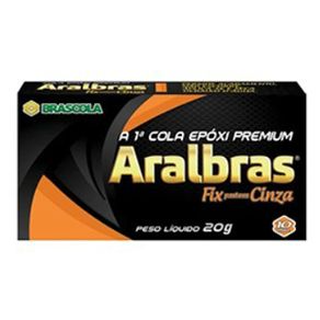 Aralbras Fix Cinza de 20g Brascola