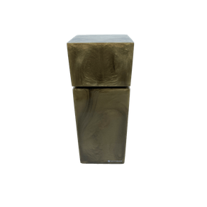 Porta Escovas com Tampa Top Ouro Amarelo Banhomais