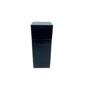 Porta Escovas com Tampa Top Preto Banhomais