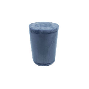 Porta Cotonetes Tube Cinza Claro Banhomais