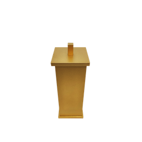 Porta Escova Quadrado Ref. 8200BM Bronze Matte Rogeart