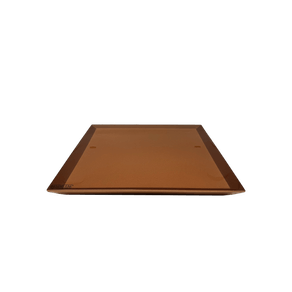 Bandeja de 24cm Slim Cristal Red Gold Resimetal