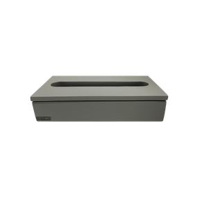 Porta Papel Toalha de 235x140cm Cinza Claro Fosco Resimetal