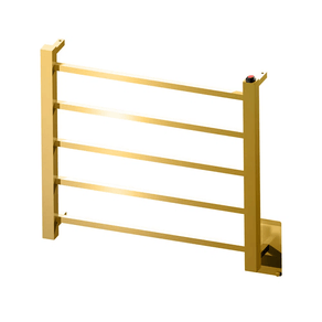 Toalheiro Térmico Pequeno Quada Ref. 19.TQ02.OP Ouro Polido Crismoe