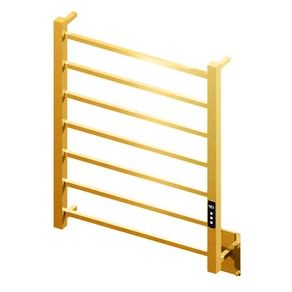 Toalheiro Térmico Grande Digital com Fio Oculto Quada Ref. 19.TQ18.OE Ouro Escovado Crismoe