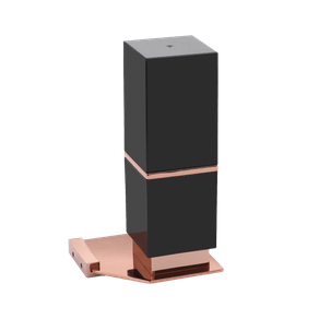 Porta Objetos Elemento Rose Gold/Preto Zen