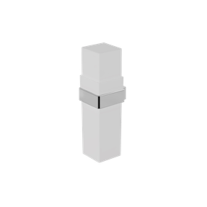 Porta Objetos Spirit Inox Polido/Branco Zen