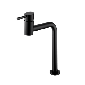 Misturador Monocomando para Lavatório de Mesa com Bica Alta 2876 B42 Swan Preto Lorenzetti