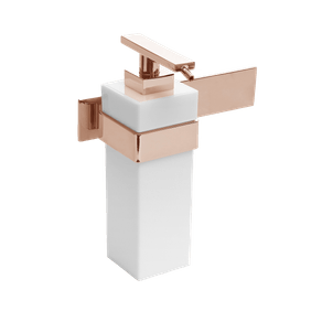 Saboneteira Líquida Soul Rose Gold/Branco Zen