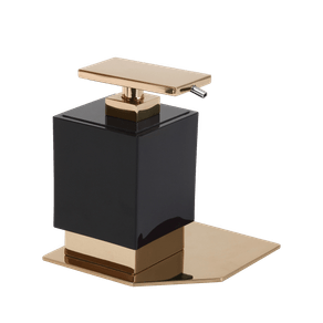 Saboneteira Líquida Elemento Gold/Preto Zen