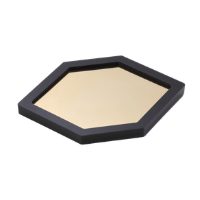 Saboneteira Elemento Gold/Preto Zen