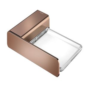 Saboneteira Flat 01013830 Cobre Polido Docol