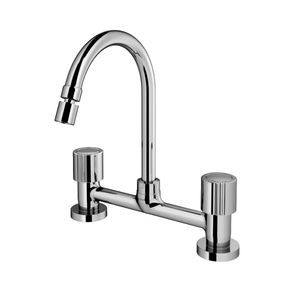 Misturador para Cozinha de Mesa Nova Itapema Bella 01522460 Cromado Docol