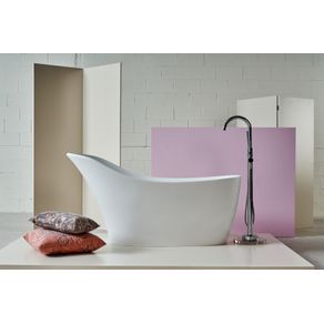 Banheira Oval BM011 Branco Banhomais