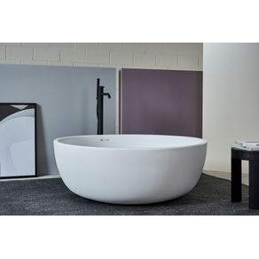 Banheira Redonda BM021 Branco Banhomais