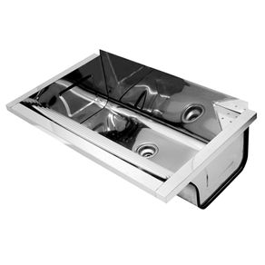 Tanque Reto de 82x47,5x26cm de 47 Litros Ref. 017052CH Alto Brilho Docol