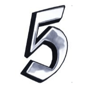 Algarismo Elegance Médio N.5 Costa Navarro