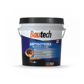 Antigoteira de 12KG Cinza Concreto Bautech