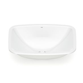 Cuba de Embutir Retangular de 50x37cm Elite Branco Celite