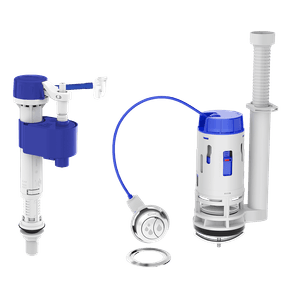 Mecanismo para Caixa Acoplada Monobloco Entrada Master Flux e Saída Dual Flush 3x1 Ref. 95560 Censi