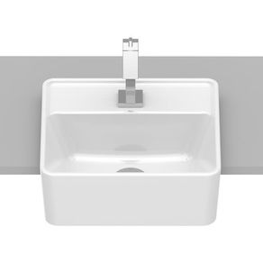 Cuba de Semi-Encaixe de 36x34cm Optica CQ36 Branco Roca