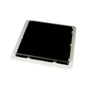 Ralo Quadrado de 15x15cm Premium Ref. 2332 Inox Black Estrela