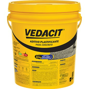 Aditivo Plastificante para Concreto de 20kg (CEMIX) Vedacit