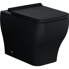 Kit Bacia Convencional Sentiero Ref. 12.0310.0404A Preto Fosco Acqua