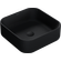 Cuba de Apoio Quadrada de 38x38x14cm Sentiero Ref. 12.0313.0404A Preto Fosco Acqua