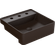Cuba de Semi-Encaixe com Mesa Quadrada de 42x42x13cm Sentiero Ref. 12.0322.2020A Marrom Fosco Acqua