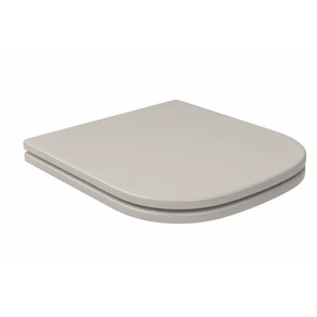 Assento Sanitário em Poliéster Monocromático para Bacias Axis/Quadra/Polo/Unic Ref.AP.217.BB.26 Barbante Deca