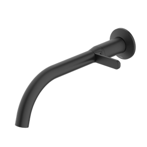 Torneira para Lavatório de Parede Design Preto Matte Celite