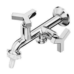 Torneira para Taque e Máquina de Parede Cromado Celite