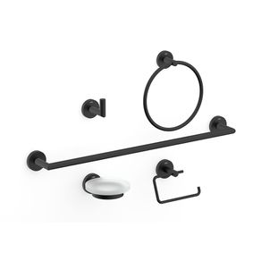 Kit Acessórios com 5 Peças City Preto Matte Celite