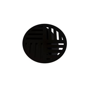 Grelha com Fecho Automático Redonda Max Preto Estrela