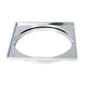 Porta Grelha Quadrada Cromado Estrela