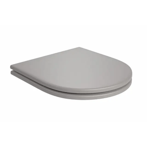 Assento em Poliéster Monocromático para Bacia Lk/Carrara/Level e Nuova Ref. AP.237.CZ.85 Soft Antracite Deca