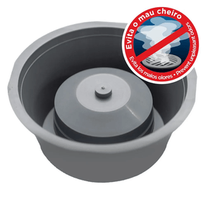 Adaptador para Ralos e Grelhas Cinza Astra