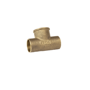 Te para Cobre sem Anel Rosca Fêmea Nº 619 de 28mm x 1