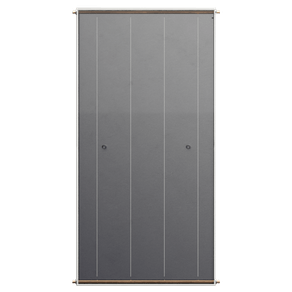 Coletor Solar Vertical com Vidro Temperado MC1500 TF15 de 1,5x1 Heliotek